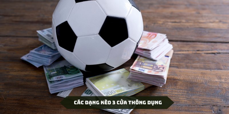 Các thể loại thông dụng trong cách chơi kèo 3 cửa